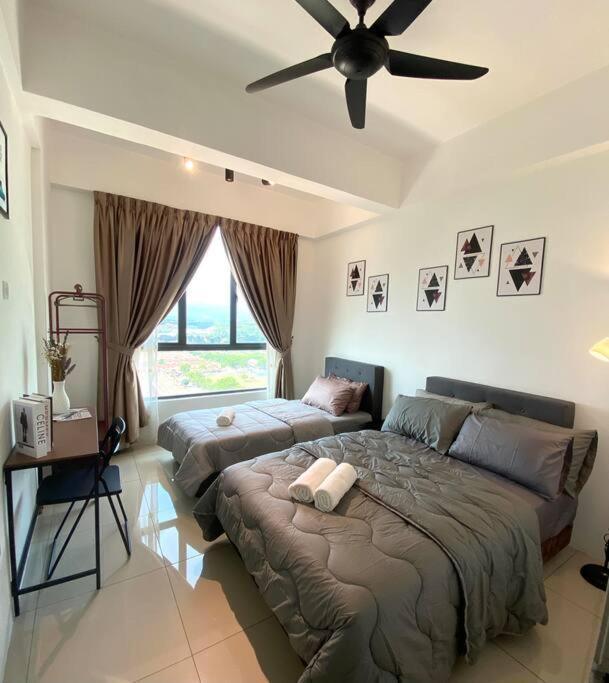 Stylish Cozy Meru Casa Kayangan 6pax 2freeparking Ipoh