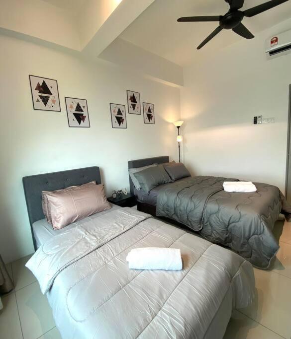 Stylish Cozy Meru Casa Kayangan 6pax 2freeparking Pangsapuri *