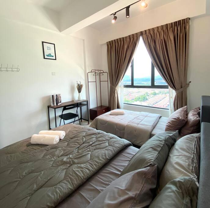 Stylish Cozy Meru Casa Kayangan 6pax 2freeparking Ipoh